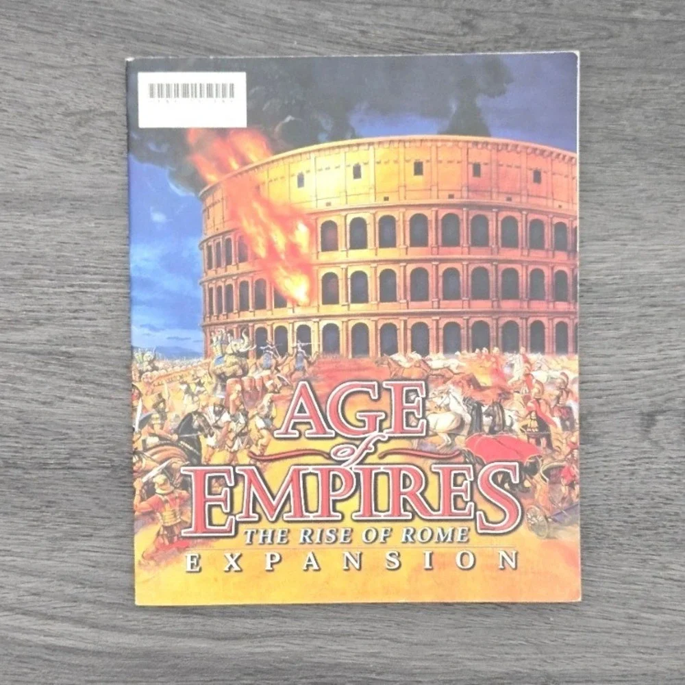 Age‎ of Empires & Rise of Rome Expansion PC Strategy Guide Book